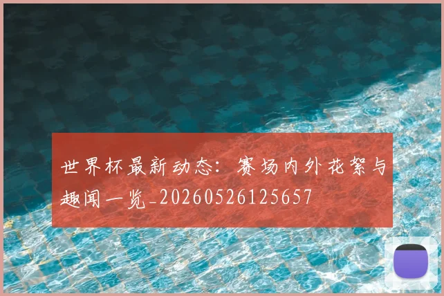 世界杯最新动态:赛场内外花絮与趣闻一览_20260526125657