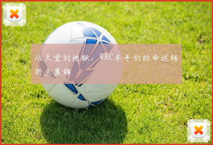 从天堂到地狱,WRC车手们的命运转折点集锦